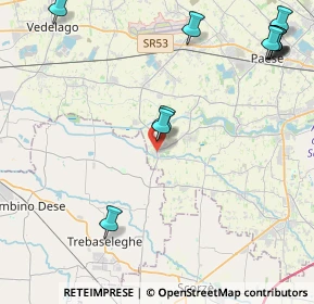 Mappa Via S. Ambrogio, 31050 Badoere TV, Italia (5.71455)