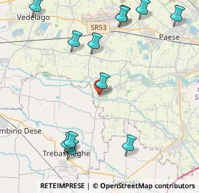 Mappa Via S. Ambrogio, 31050 Badoere TV, Italia (5.175)