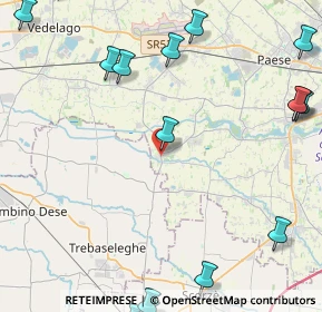 Mappa Via S. Ambrogio, 31050 Badoere TV, Italia (6.47125)