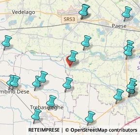 Mappa Via S. Ambrogio, 31050 Badoere TV, Italia (5.741)