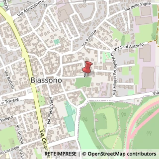 Mappa Via Luigi Segramora, 24, 20853 Biassono, Monza e Brianza (Lombardia)