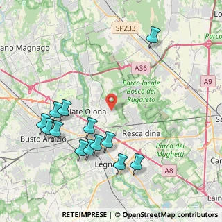Mappa Via Lambro, 21050 Marnate VA, Italia (4.61308)