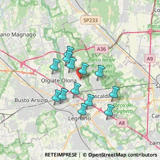 Mappa Via Lambro, 21050 Marnate VA, Italia (2.85769)