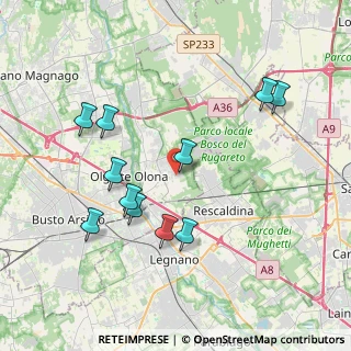 Mappa Via Lambro, 21050 Marnate VA, Italia (3.88)