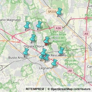 Mappa Via Lambro, 21050 Marnate VA, Italia (3.39273)