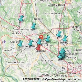 Mappa Via Lambro, 21050 Marnate VA, Italia (8.5325)