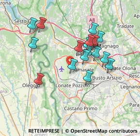 Mappa Via Cascina Costa, 21017 Samarate VA, Italia (6.42529)