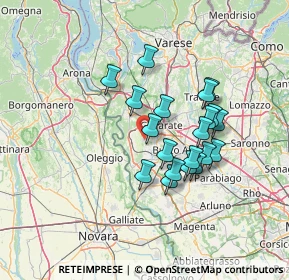 Mappa Via Cascina Costa, 21017 Samarate VA, Italia (11.408)