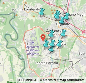 Mappa Via Cascina Costa, 21017 Samarate VA, Italia (3.3)