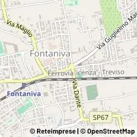 नक्शा Fontaniva