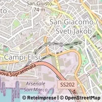 Kort Trieste
