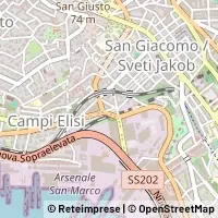 Kort Trieste