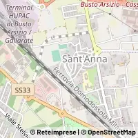 Map Busto Arsizio