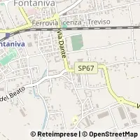Hartă Fontaniva