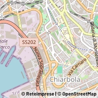 Mapa Trieste