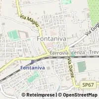 Karte Fontaniva