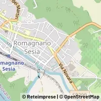 Hartă Romagnano Sesia
