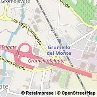 Kaart Grumello del Monte