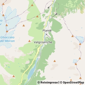 Mappa Valgrisenche