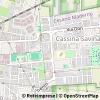 Kort Cesano Maderno