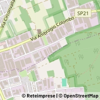 Mapa Gorla Minore