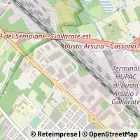 Mapa Busto Arsizio