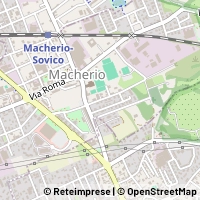 Mapa Macherio