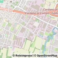 Map Cardano al Campo