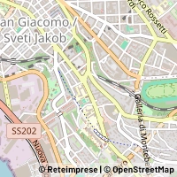 Mapa Trieste