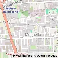 Kort Cesano Maderno