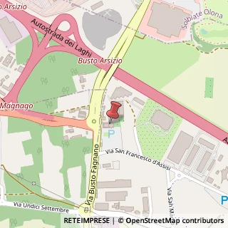 Mappa Via Busto Fagnano, 52, 21057 Olgiate Olona, Varese (Lombardia)