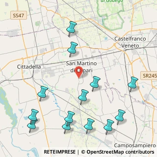 Mappa Vicolo Armando Diaz, 35018 San Martino di Lupari PD, Italia (5.33154)