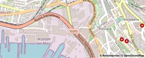 Mappa Trieste