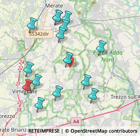 Mappa Strada Provinciale, 20884 Mezzago MB, Italia (4.26133)