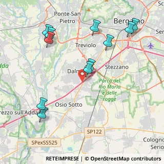Mappa E64, 24044 Dalmine BG, Italia (4.75273)