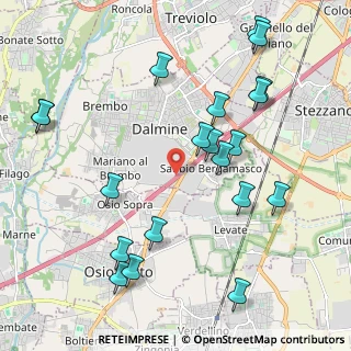 Mappa A4 Torino - Trieste, 24044 Dalmine BG, Italia (2.3725)