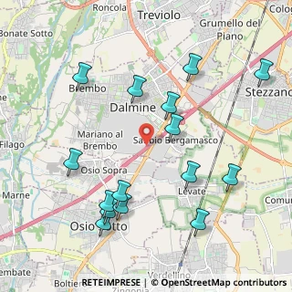Mappa A4 Torino - Trieste, 24044 Dalmine BG, Italia (2.26267)