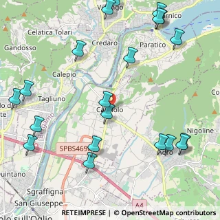 Mappa Via Parco Rimembranza, 25031 Capriolo BS, Italia (2.857)
