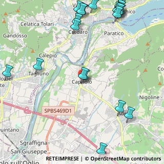 Mappa Via Parco Rimembranza, 25031 Capriolo BS, Italia (3.098)