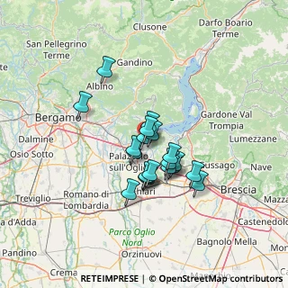 Mappa Via Parco Rimembranza, 25031 Capriolo BS, Italia (9.5975)