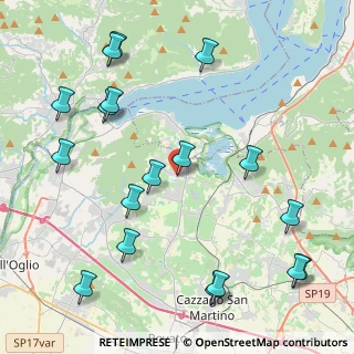 Mappa Piazza Carlo Cattaneo, 25040 Corte Franca BS, Italia (5.21056)