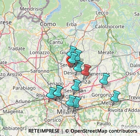 Mappa Via Antonio Gramsci, 20831 Seregno MB, Italia (12.26615)