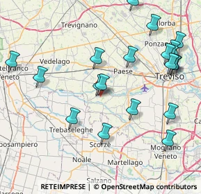 Mappa Via Piero Gobetti, 31050 Morgano TV, Italia (9.342)