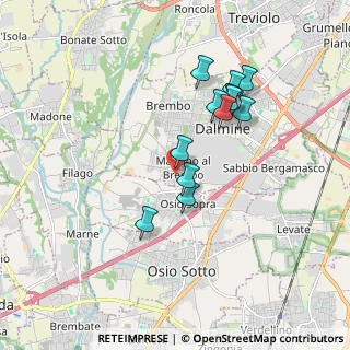 Mappa Via Tiraboschi Gerolamo, 24044 Dalmine BG, Italia (1.56583)
