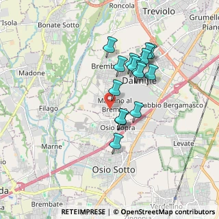 Mappa Via Tiraboschi Gerolamo, 24044 Dalmine BG, Italia (1.49267)