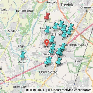 Mappa Via Tiraboschi Gerolamo, 24044 Dalmine BG, Italia (1.68)