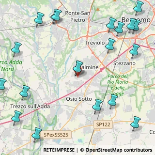 Mappa Via Tiraboschi, 24044 Dalmine BG, Italia (6.312)