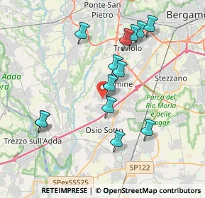 Mappa Via Tiraboschi, 24044 Dalmine BG, Italia (3.70077)