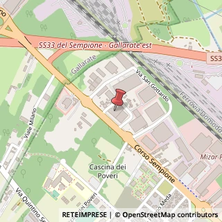 Mappa Corso Sempione, 218, 21052 Albaredo Arnaboldi, Pavia (Lombardia)