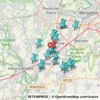 Mappa Via Meucci, 24044 Dalmine BG, Italia (2.958)